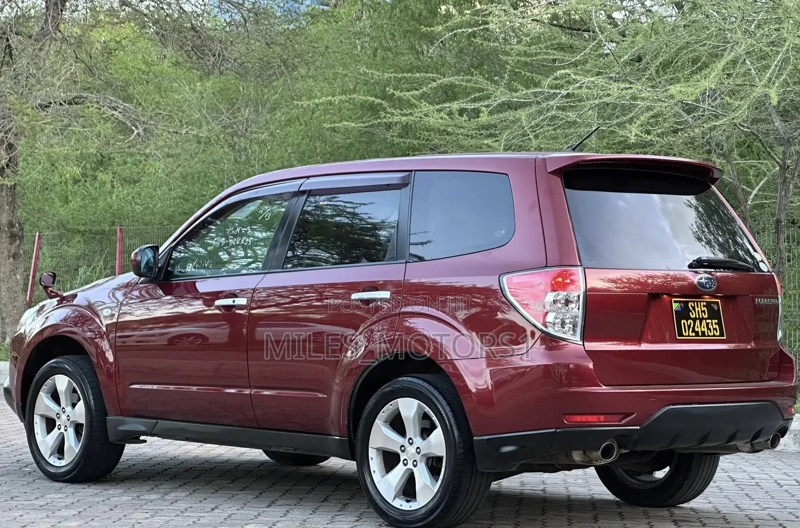 Subaru Forester 2008 Burgundy