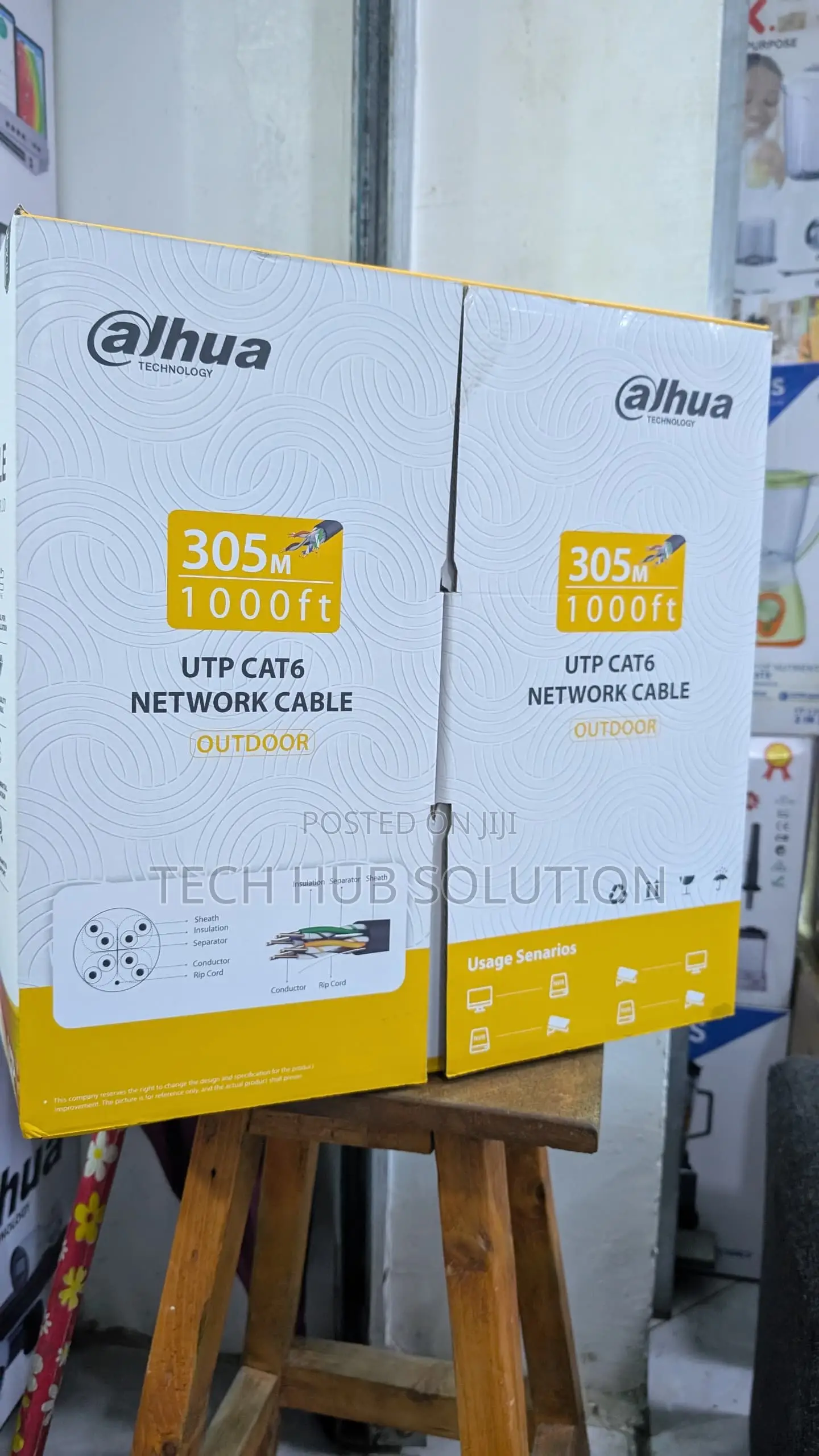 Cat6 Pure Cooper Outdoor Network Cable