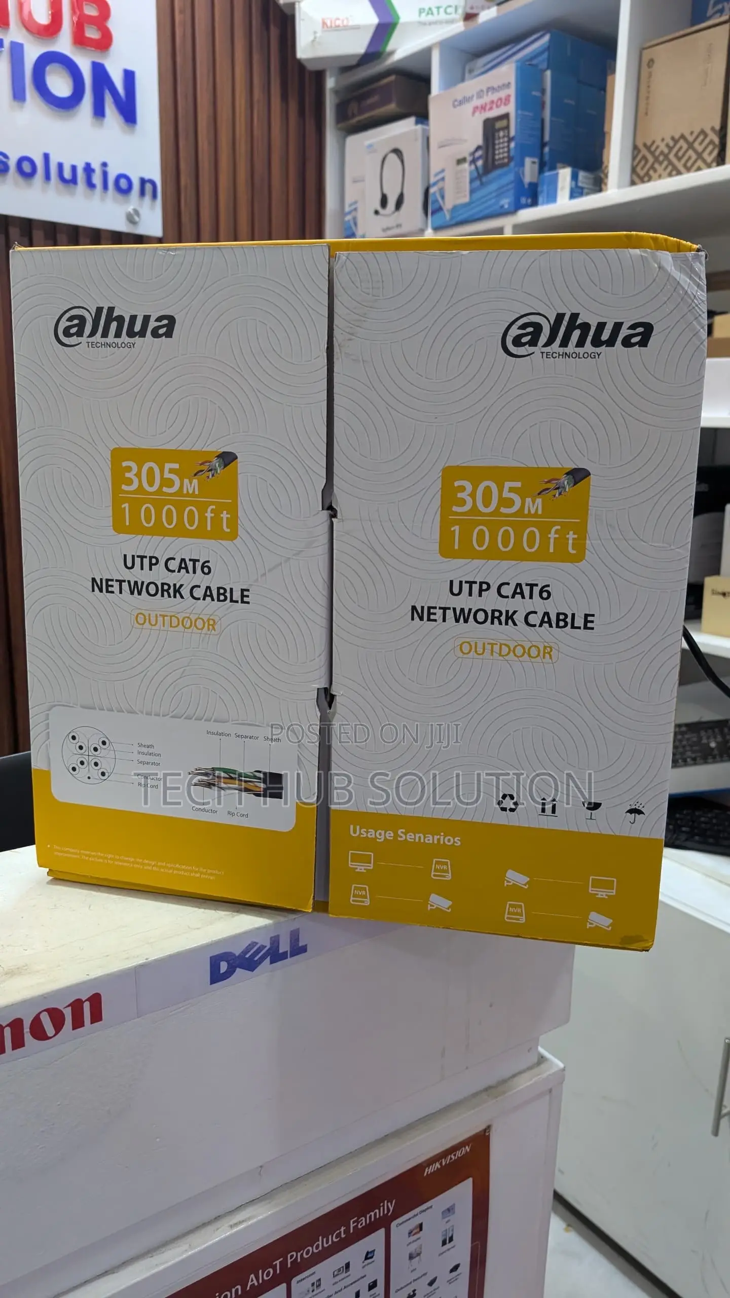 Cat6 Pure Cooper Outdoor Network Cable
