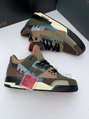 Jordan 4 Brand New Men's Genuine Leather Sneaker Shoes in 5 Colours