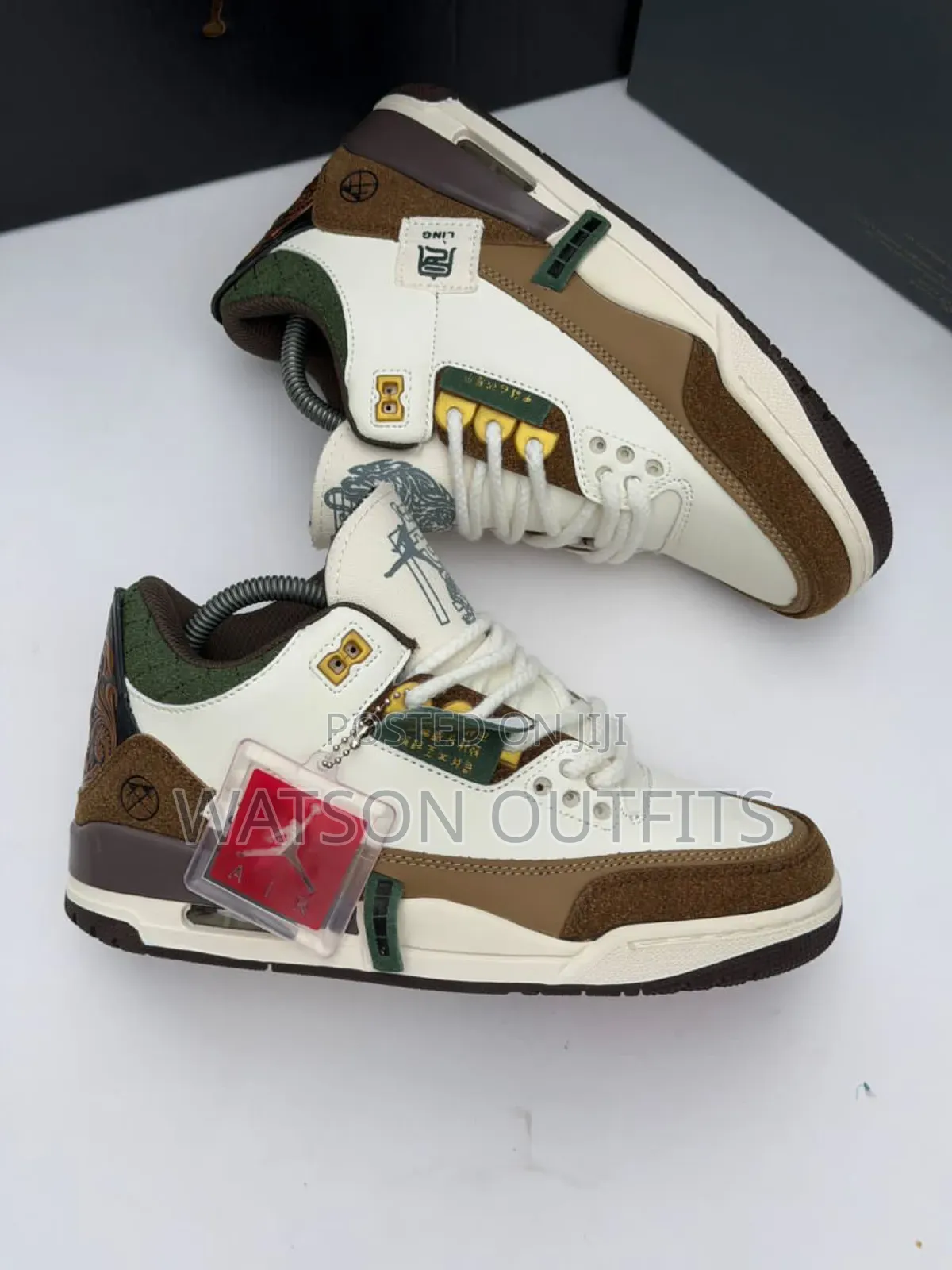 Jordan 4 Brand New Men's Genuine Leather Sneaker Shoes in 5 Colours