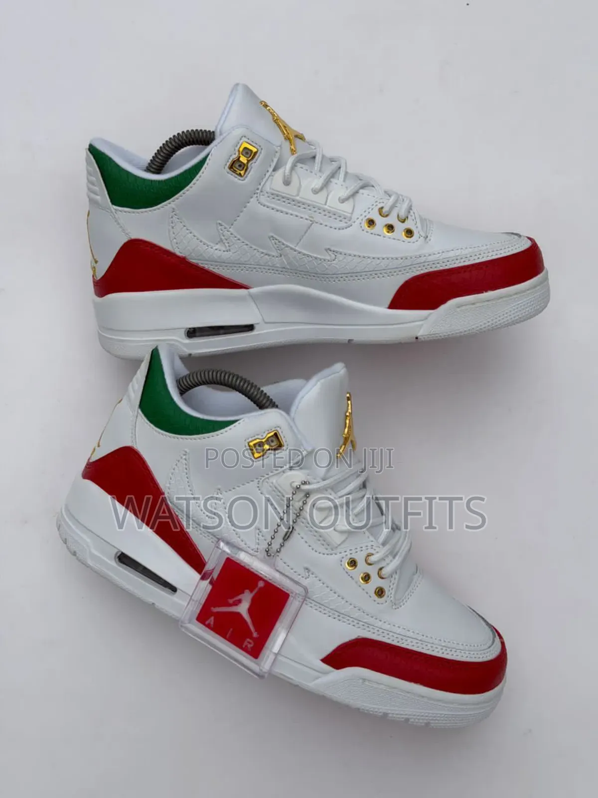 Jordan 4 Brand New Men's Genuine Leather Sneaker Shoes in 5 Colours