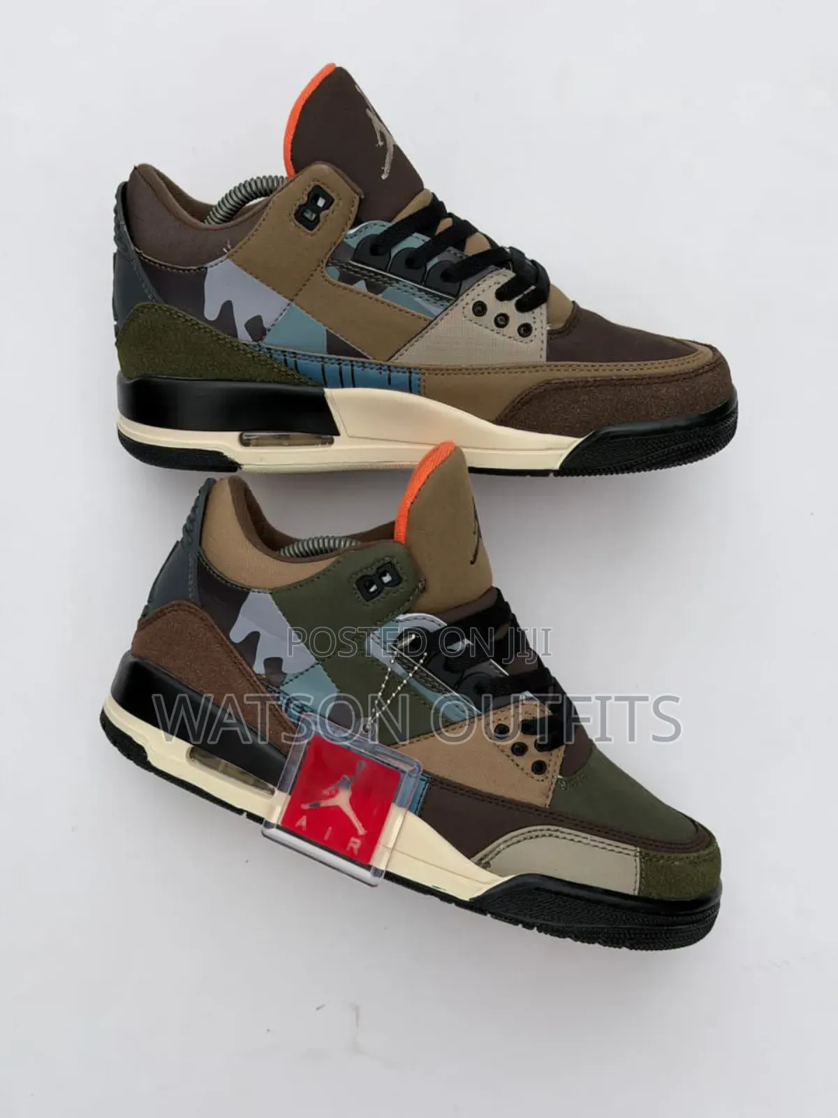 Jordan 4 Brand New Men's Genuine Leather Sneaker Shoes in 5 Colours
