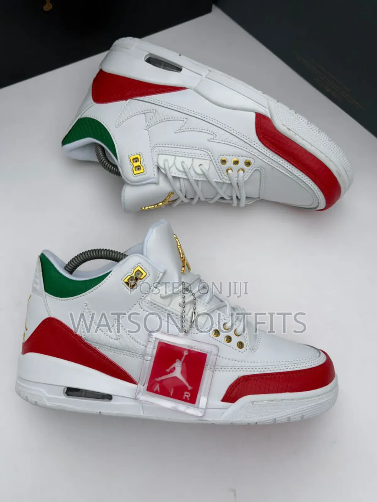 Jordan 4 Brand New Men's Genuine Leather Sneaker Shoes in 5 Colours