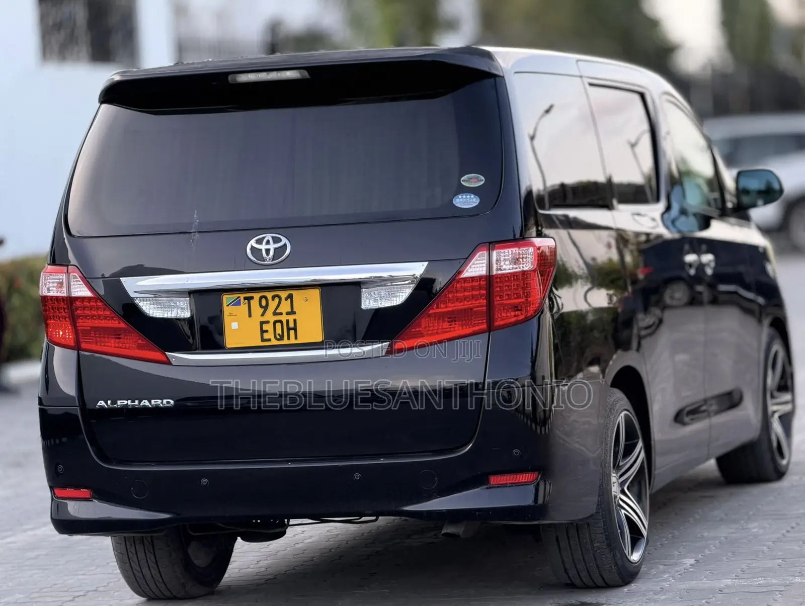 Toyota Alphard 2008 Black