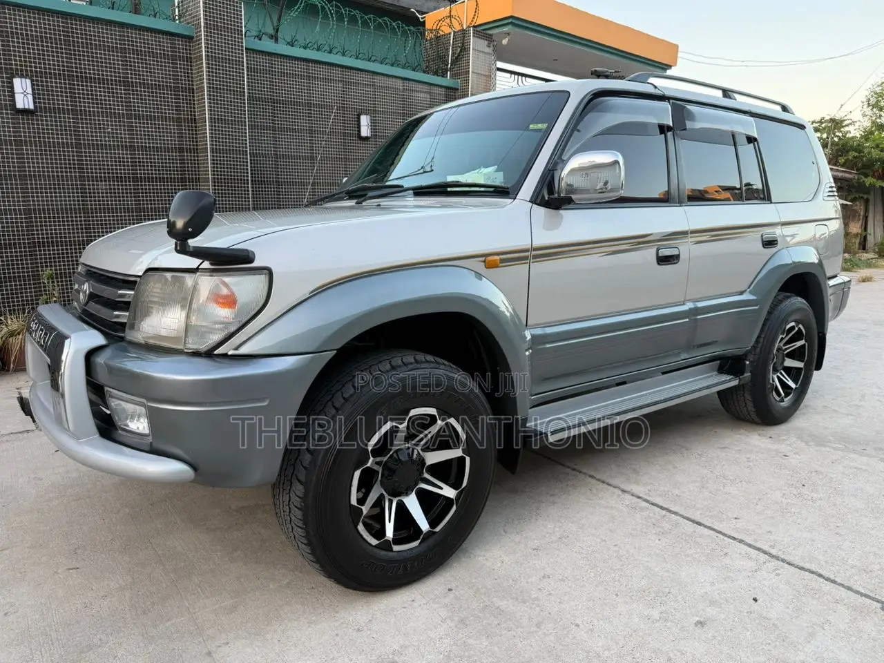 Toyota Land Cruiser Prado 1998 Silver