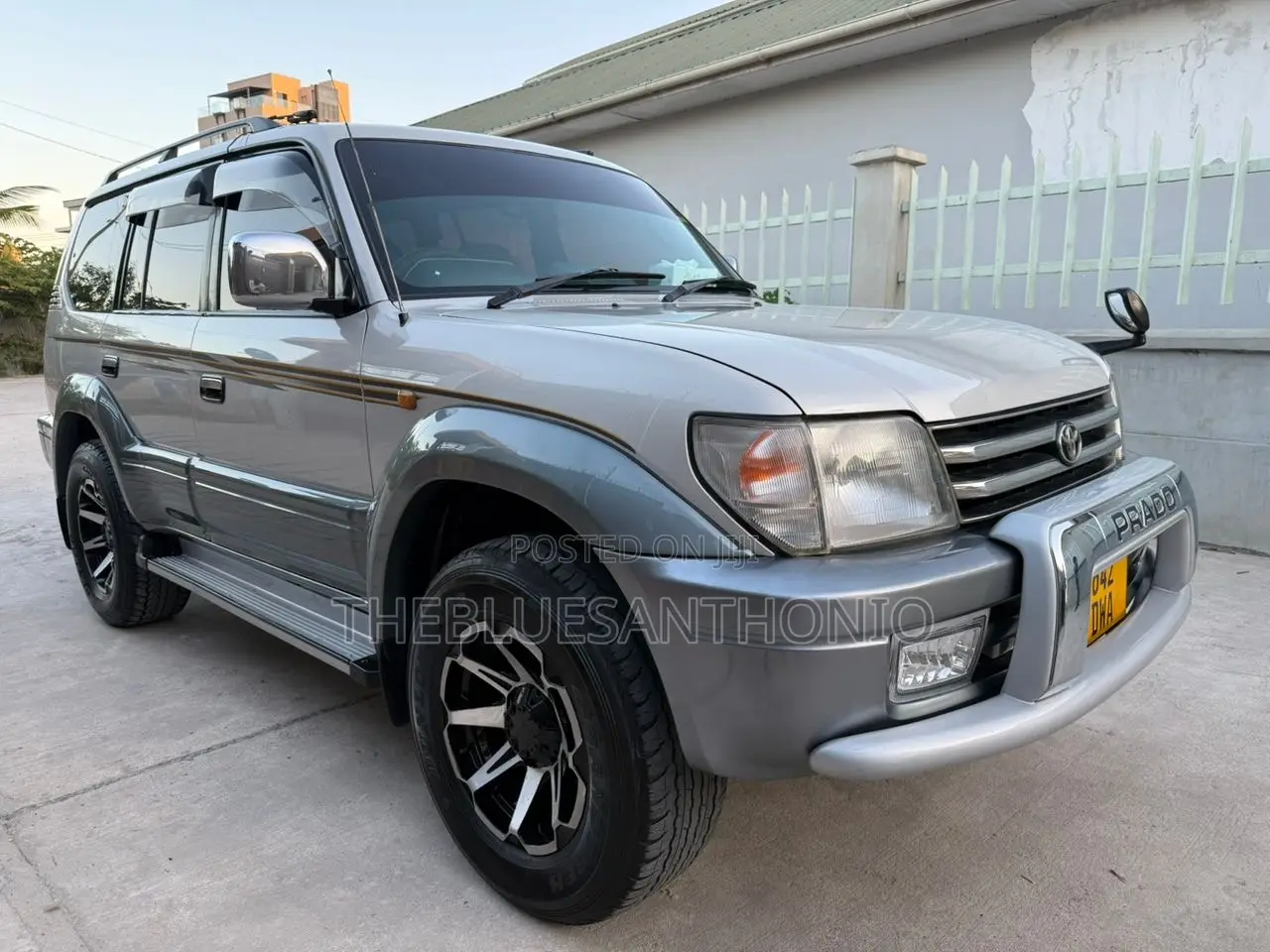 Toyota Land Cruiser Prado 1998 Silver