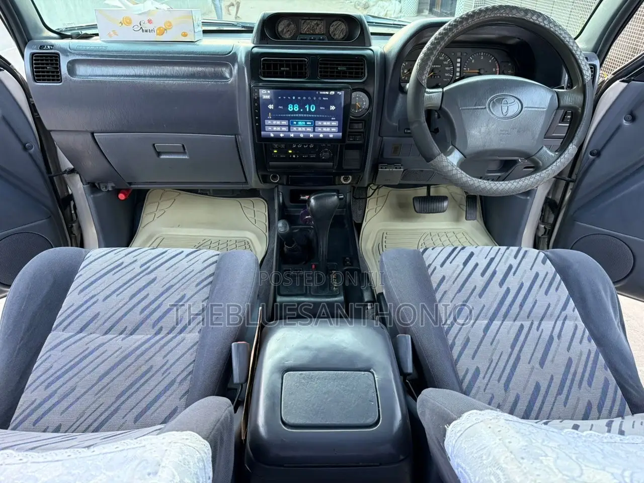 Toyota Land Cruiser Prado 1998 Silver