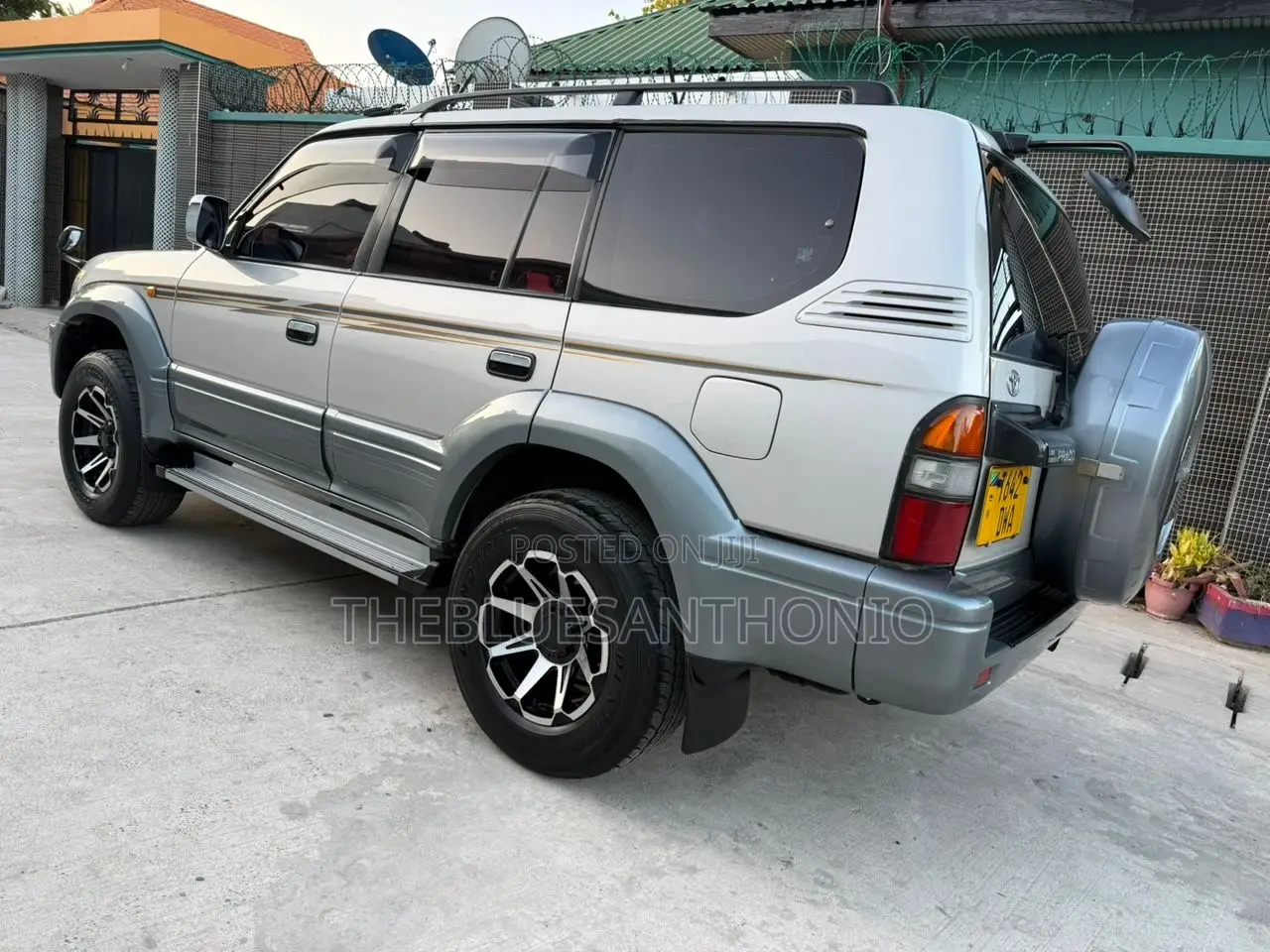 Toyota Land Cruiser Prado 1998 Silver