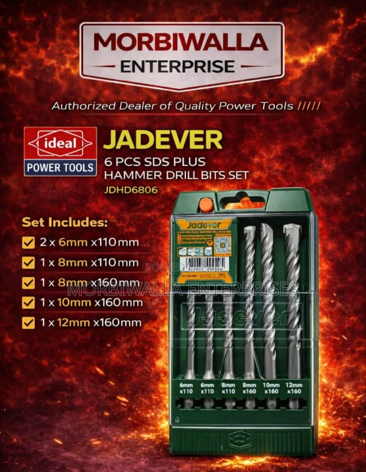 Hammer Drill Bit Set