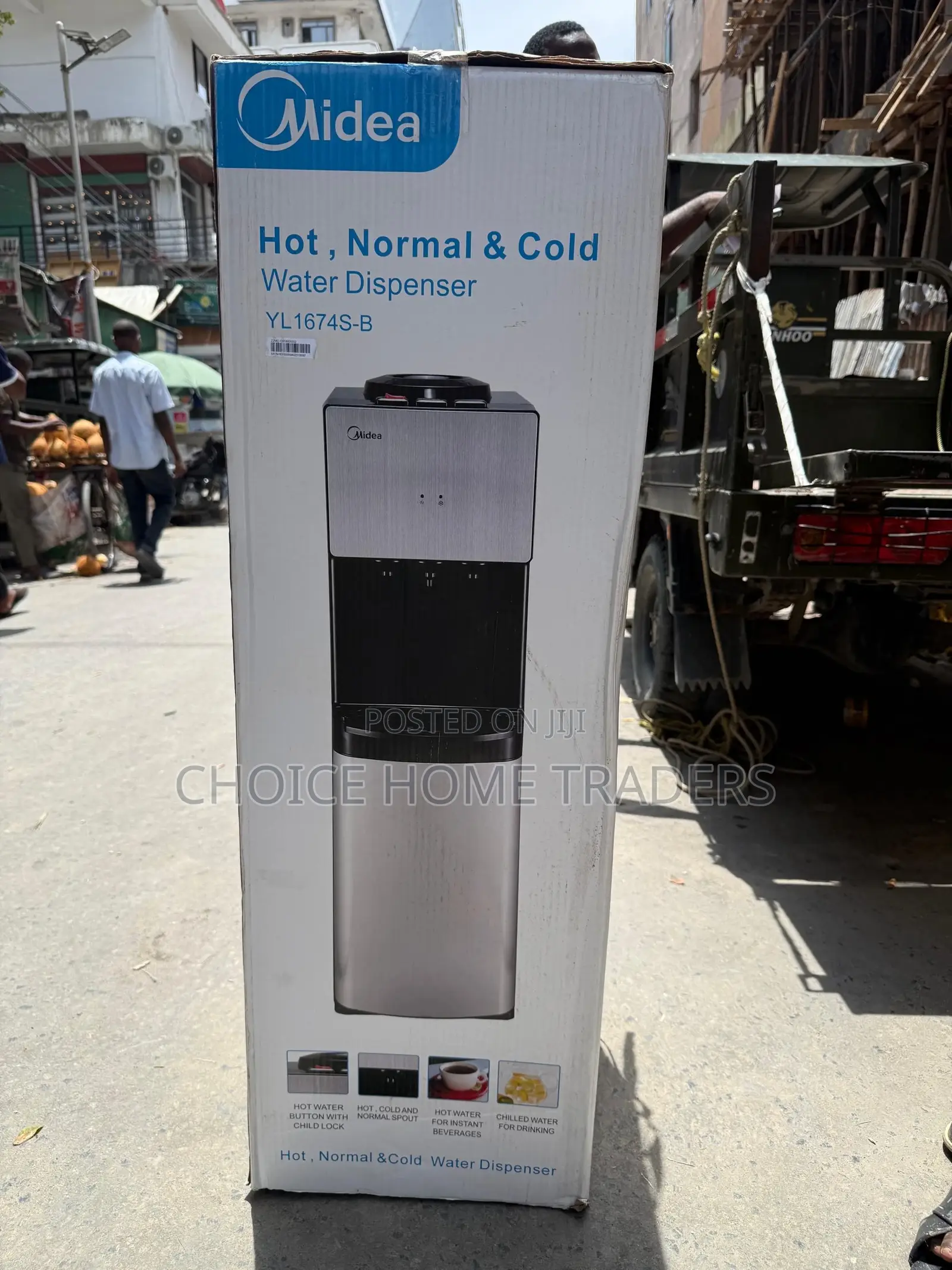 Midea Water Dispenser Yl1674s-B