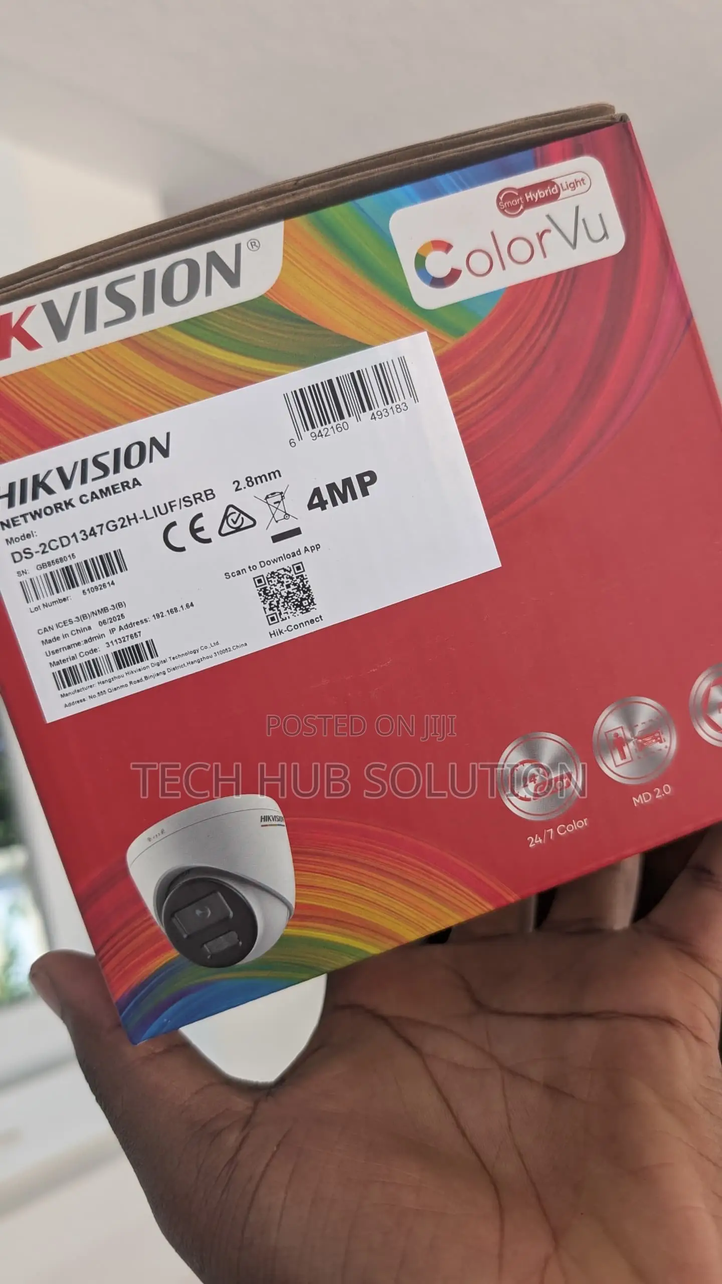 Hikvision Colorvu 4mp Camera