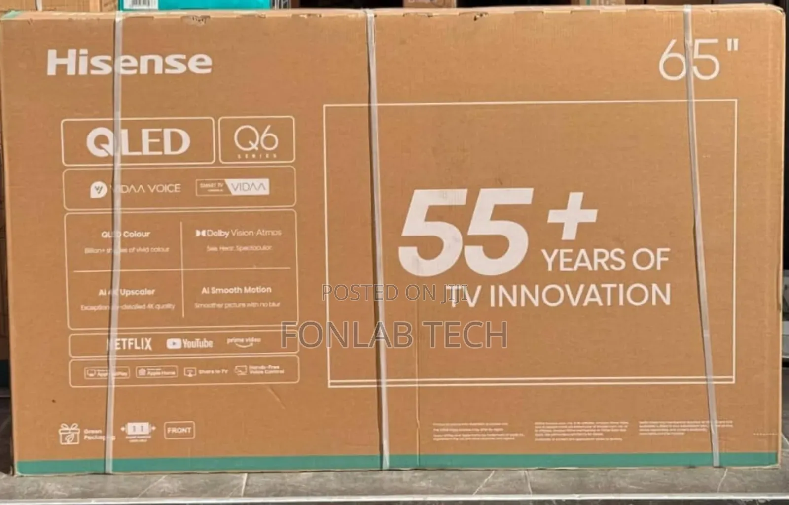 Hisense Inch 65" Qled Q6.