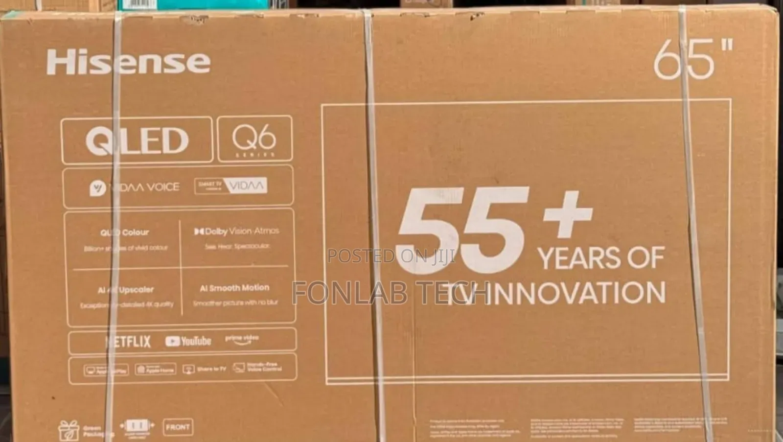 Hisense Inch 65" Qled Q6.