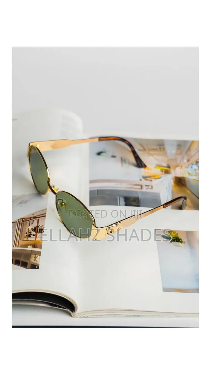 Retro Oval Sunglass