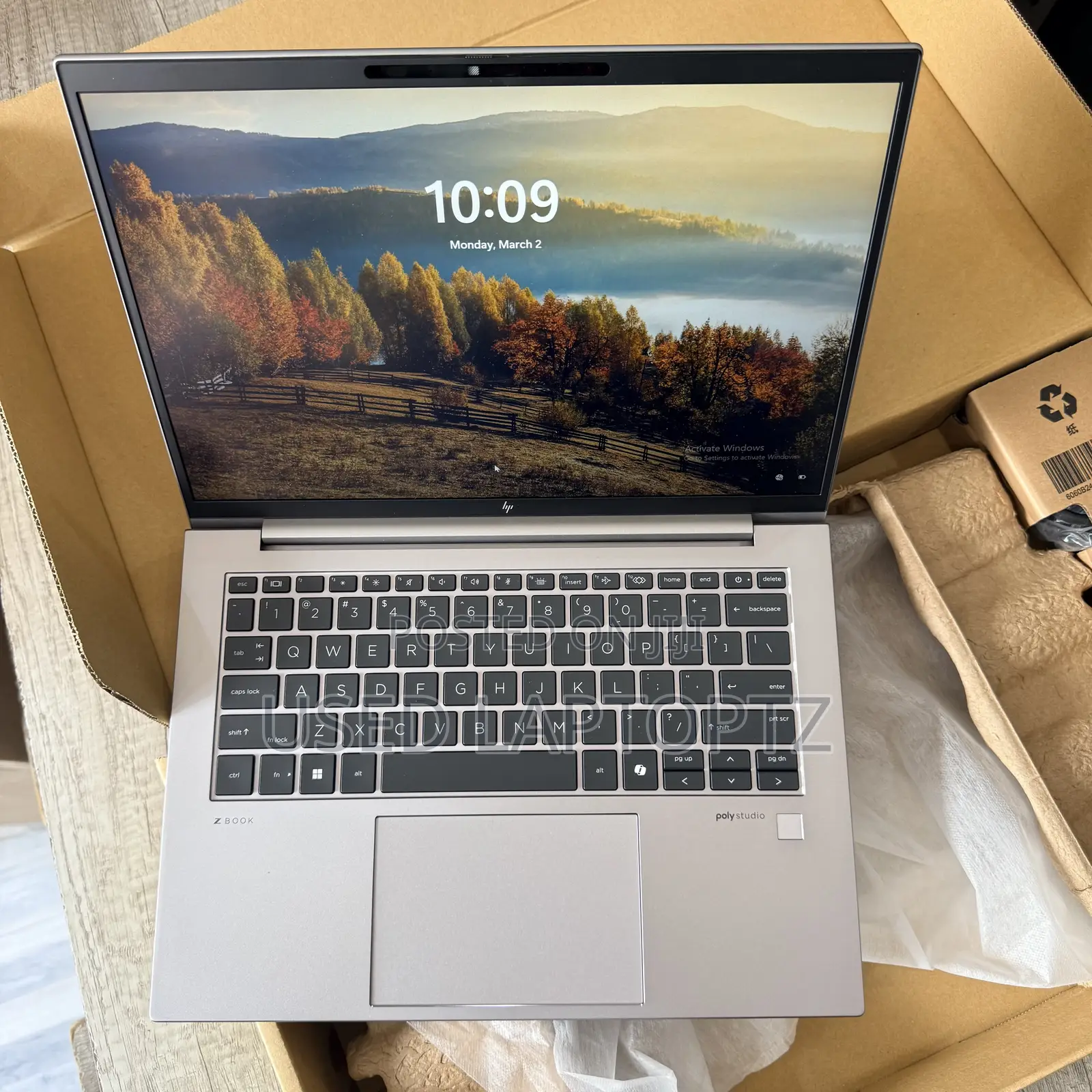 New Laptop HP ZBook 14 16GB AMD Ryzen 7 SSD 512GB