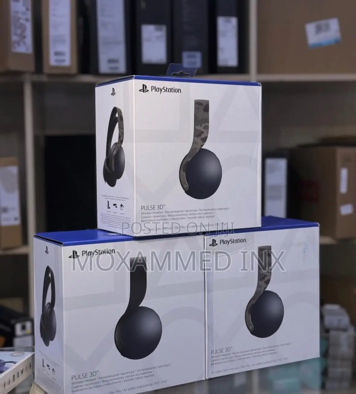 Ps5 Headset, Pulse 3d Elite Black 3d Army