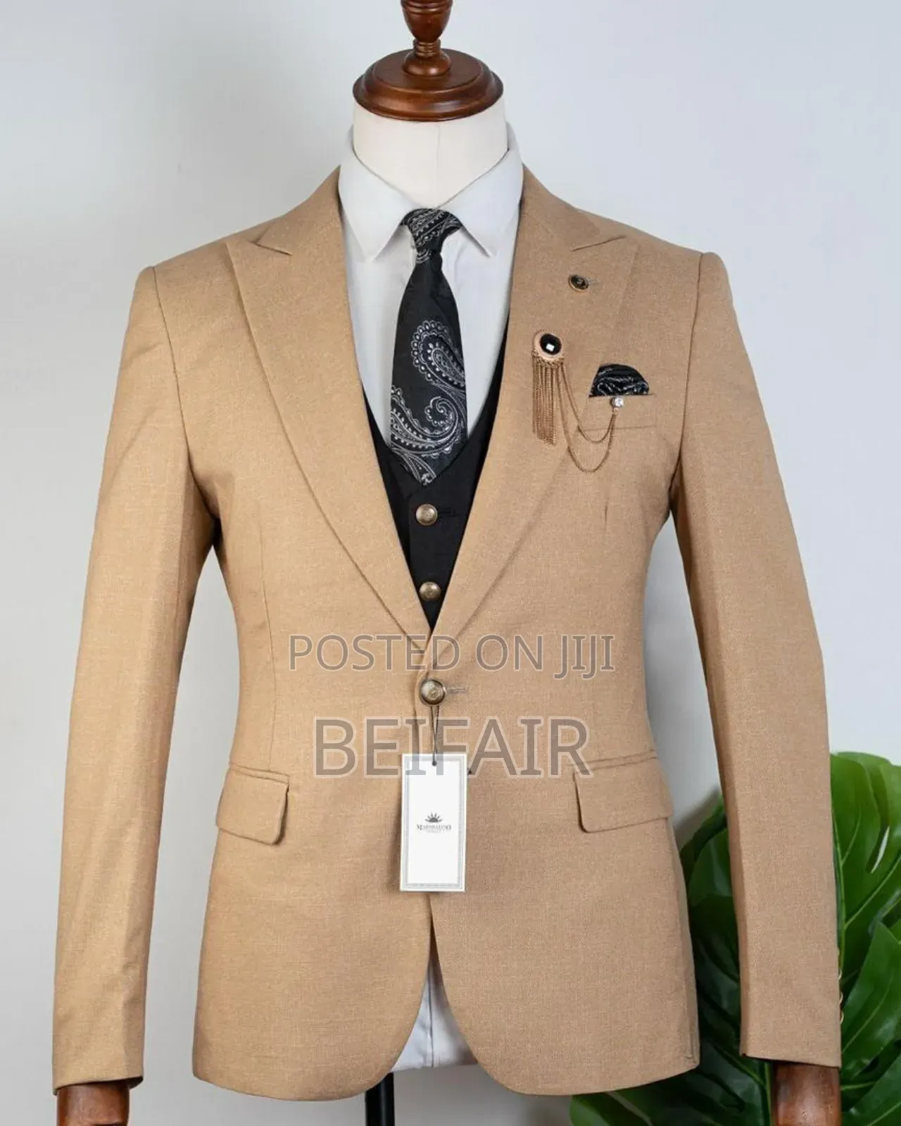 Mixed Khaki and Black