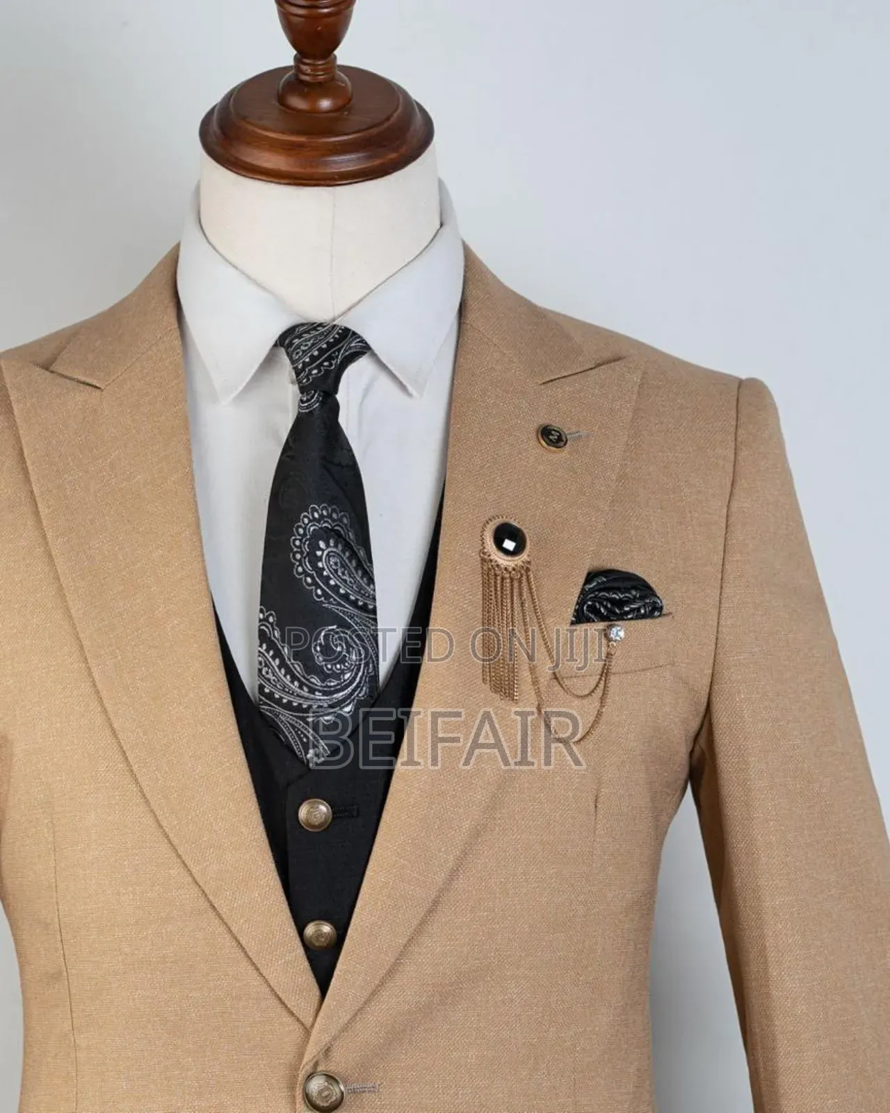 Mixed Khaki and Black