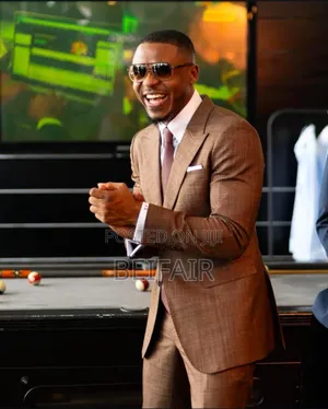 Brown Suit Detailed