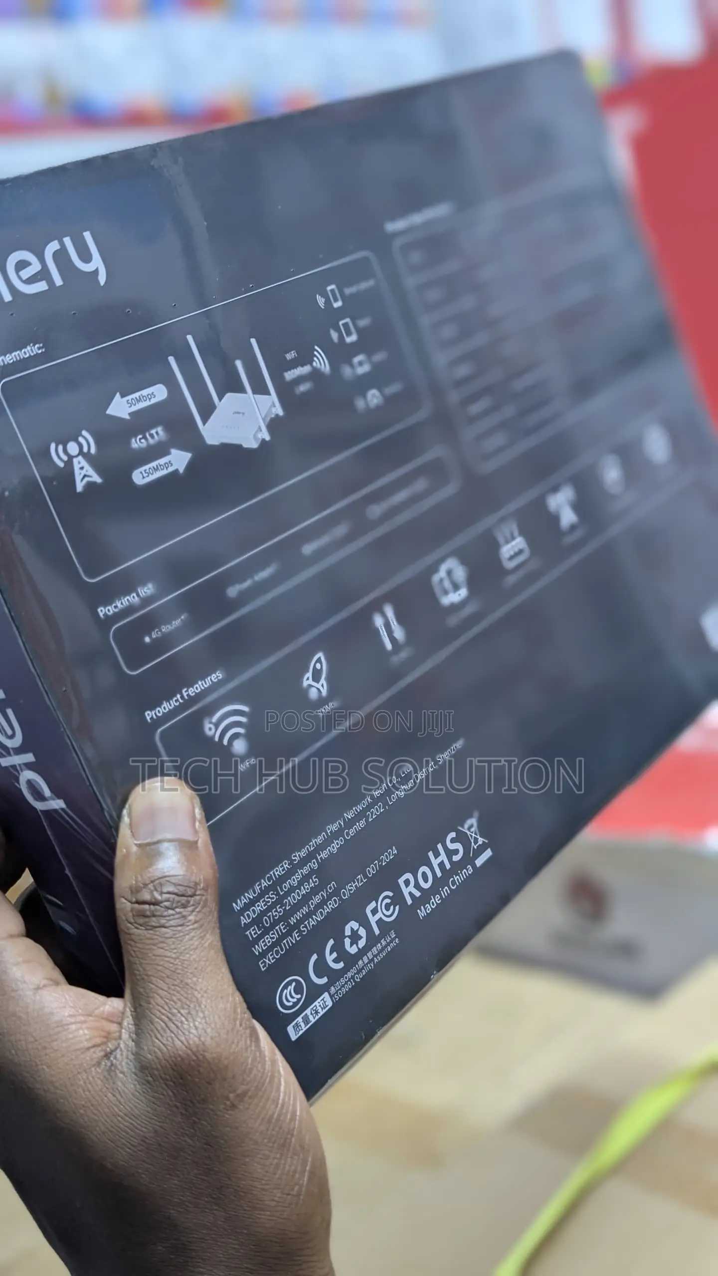 Plery 4g Lte N300 Wi-Fi Router (, 300mbps)