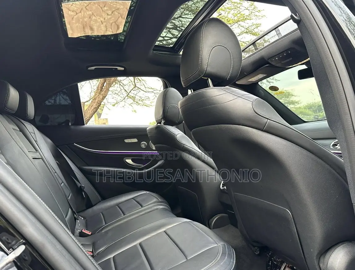 Mercedes-Benz E200 2018 Black