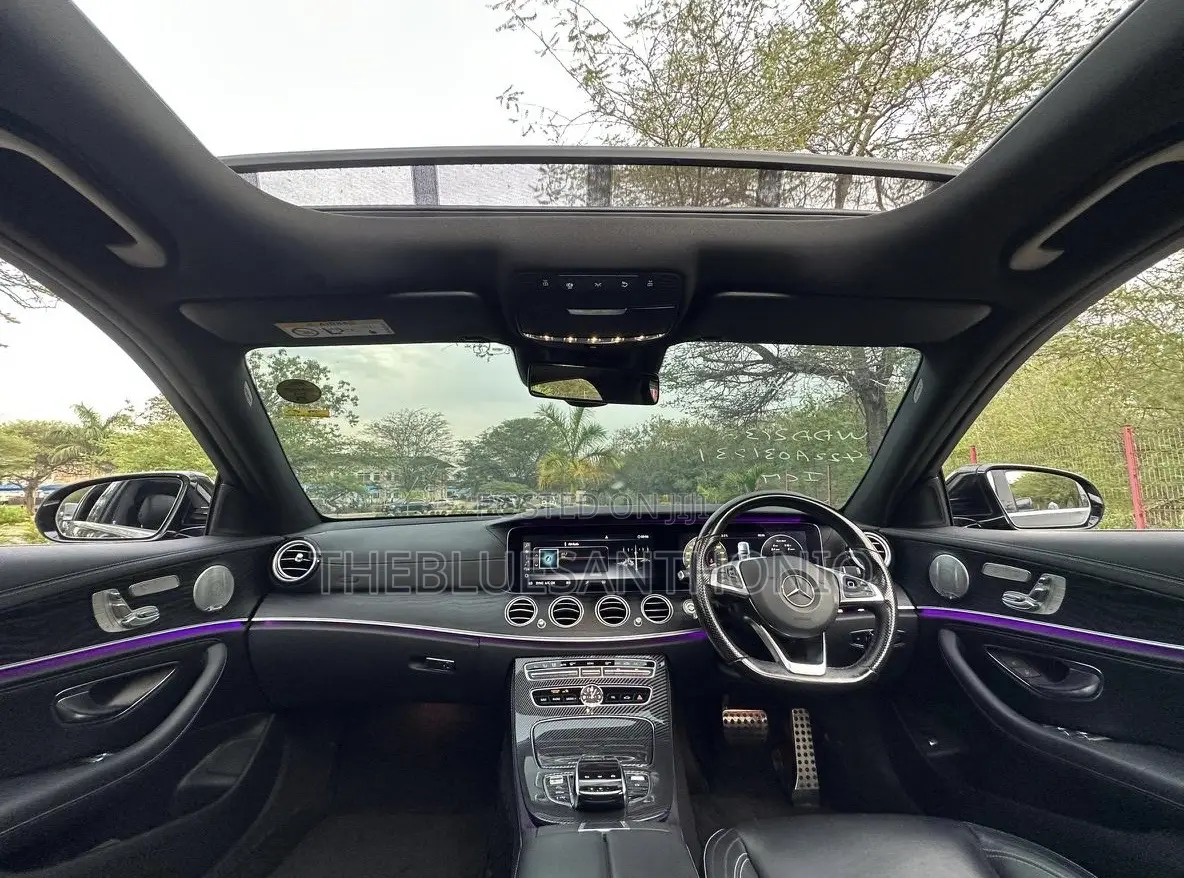 Mercedes-Benz E200 2018 Black