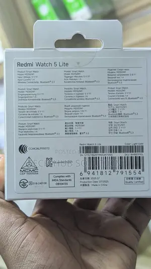 Redmi Watch 5 Lite (Smartwatch, Fitness Tracker)