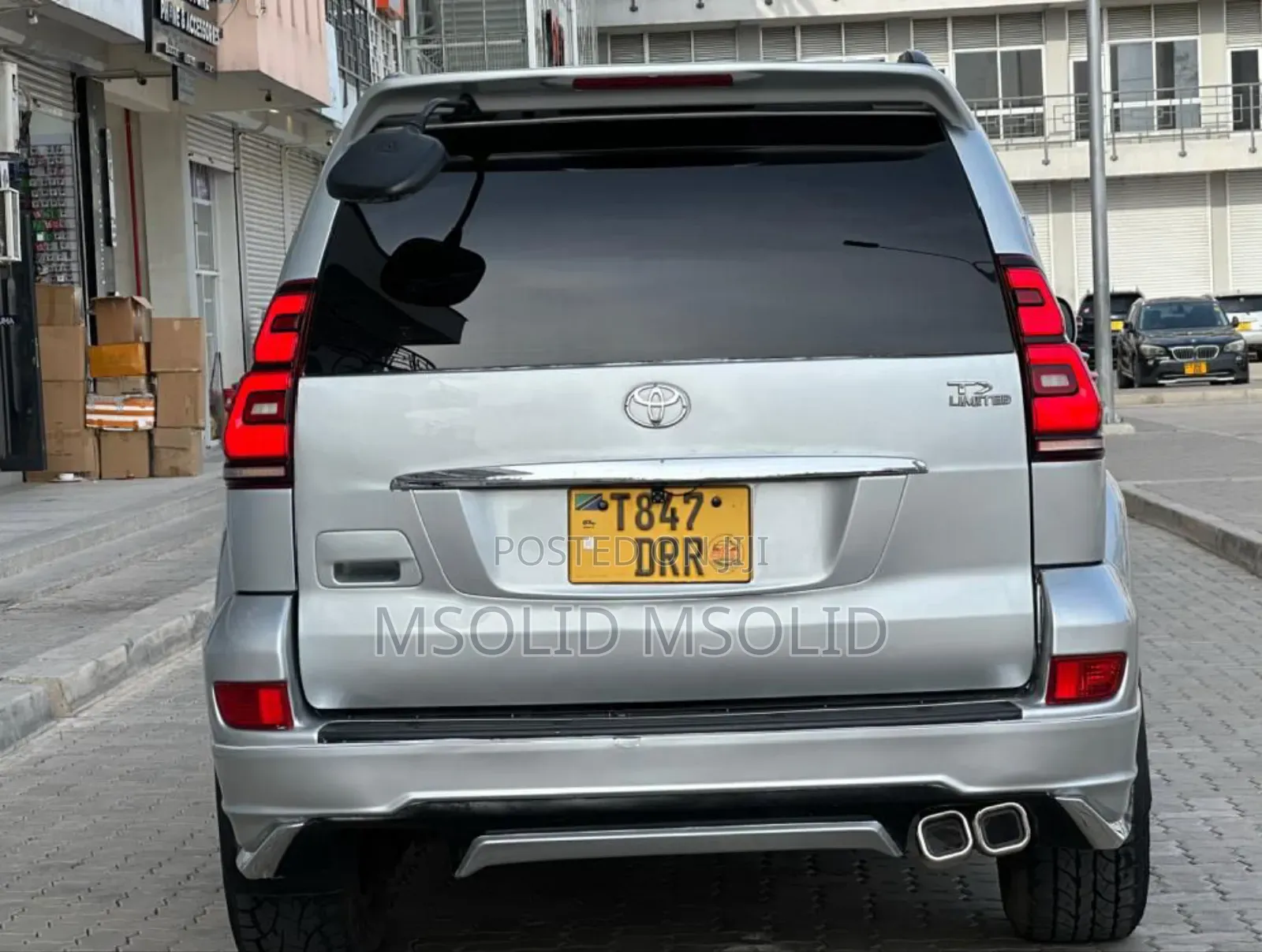Toyota Land Cruiser Prado 2005 Silver