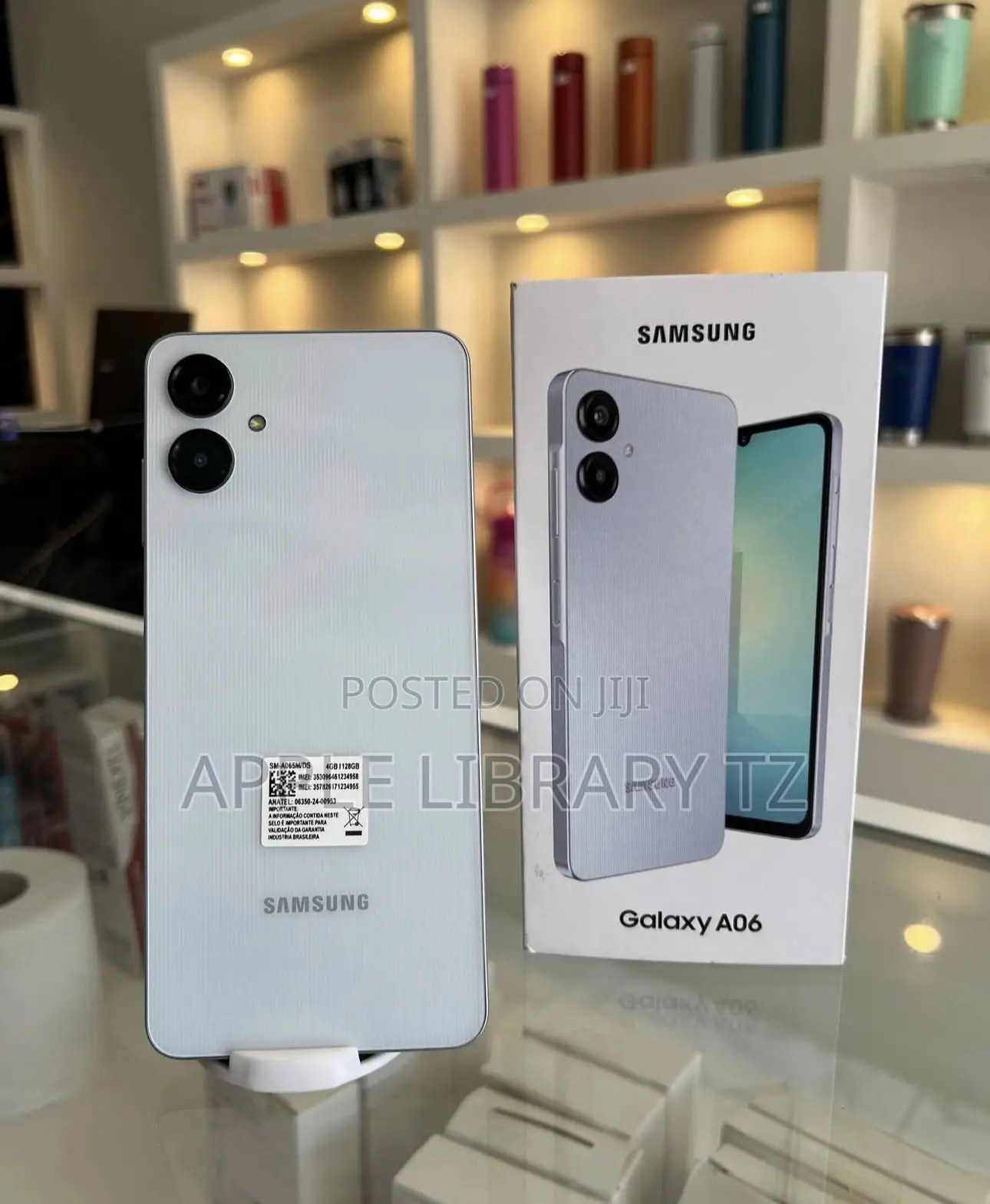 New Samsung Galaxy A06 128 GB White