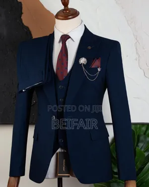 Dark Blue Heavy Cotton Material