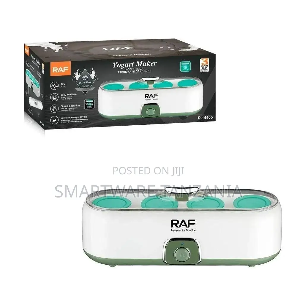 Raf 20w Yogurt Machine R.14405 4 Cup Automatic Ptc Control White