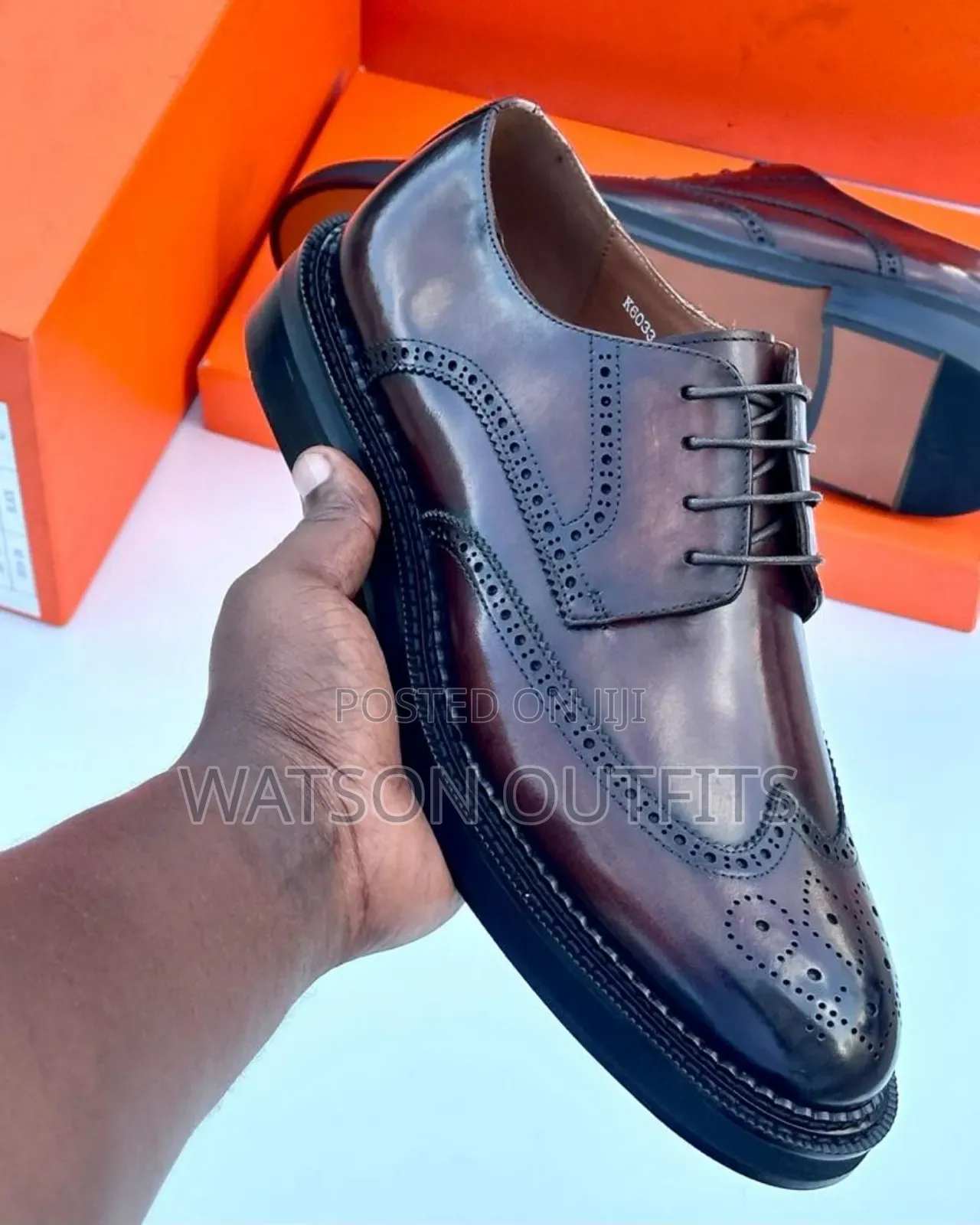 J.M.Weston Brand New Men's Leather Shoes Very Classical