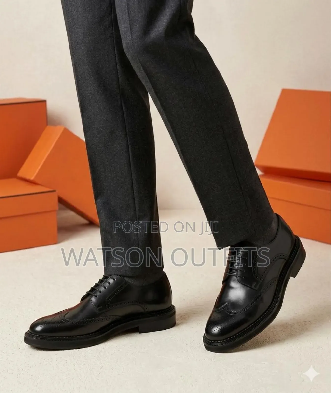 J.M.Weston Brand New Men's Leather Shoes Very Classical