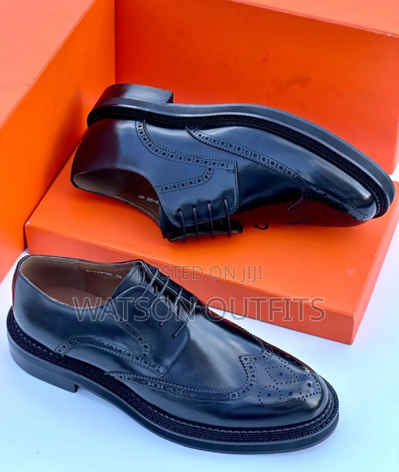 J.M.Weston Brand New Men's Leather Shoes Very Classical