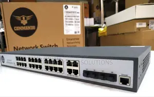 E2000-24gp+8cf 24ports Gigabit Poe Manageable Commando Switch