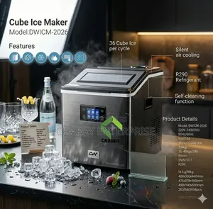 Digiwave Commercial Ice Maker 35kg to 40kg for Bar, Restaurant Etc