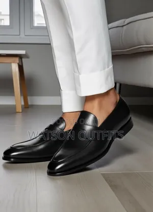 Anax Brand New Men's Leather Shoes