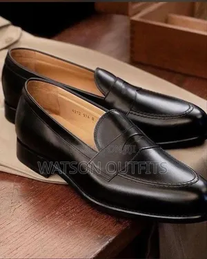 Anax Brand New Men's Leather Shoes