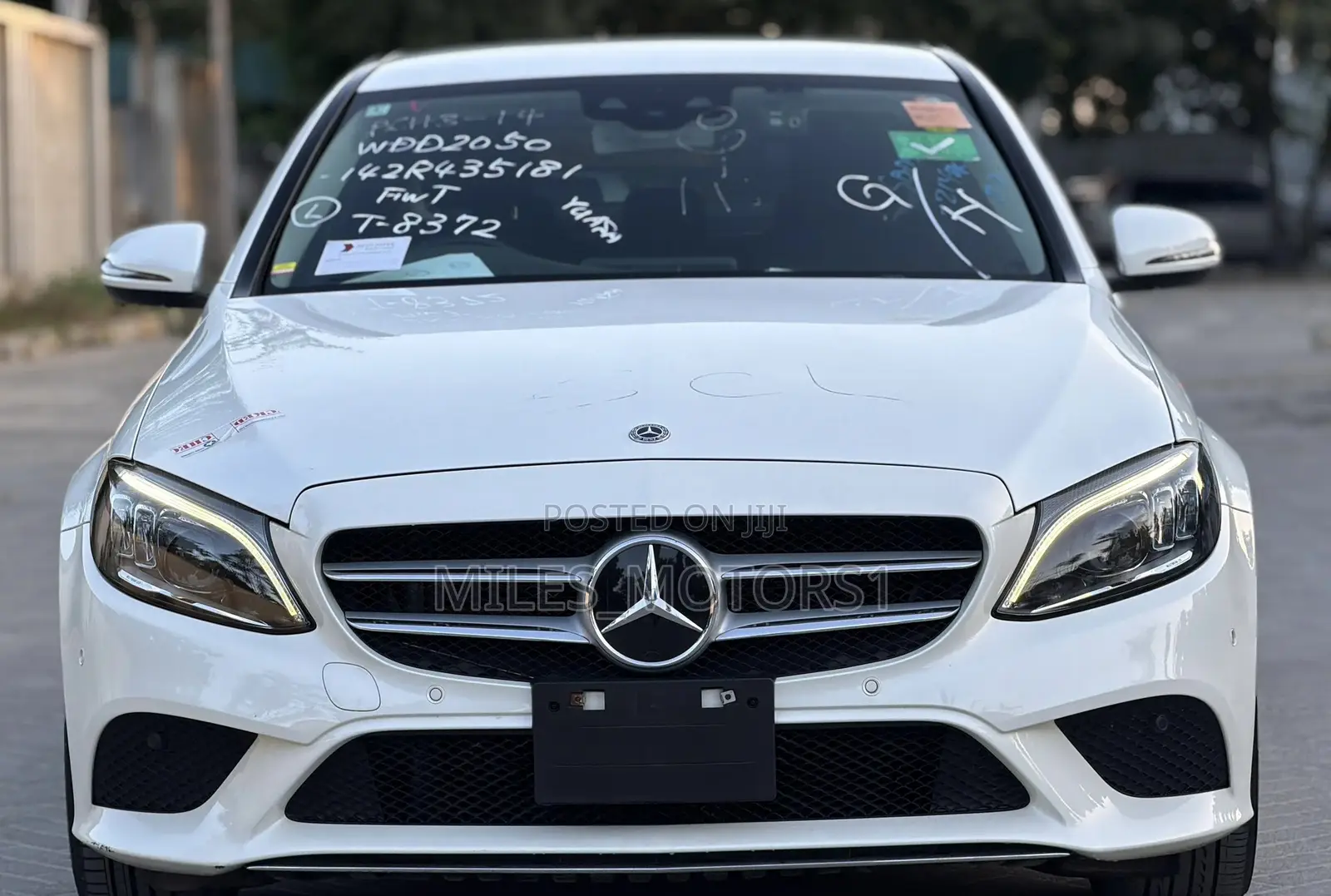 Mercedes-Benz C-Class 2018 White
