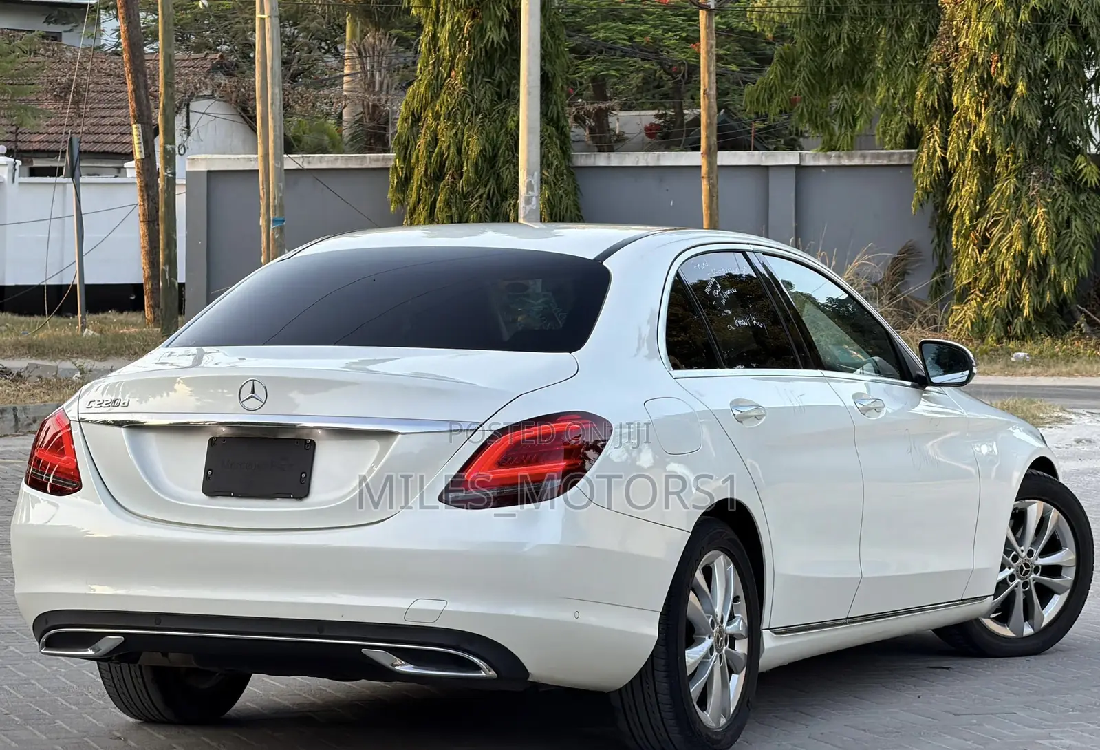 Mercedes-Benz C-Class 2018 White
