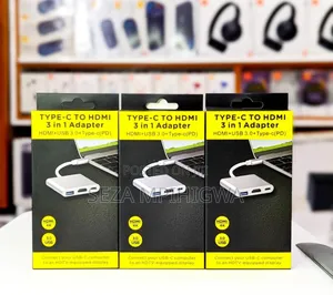 Type-C to Hdmi 3 in 1 Adapter