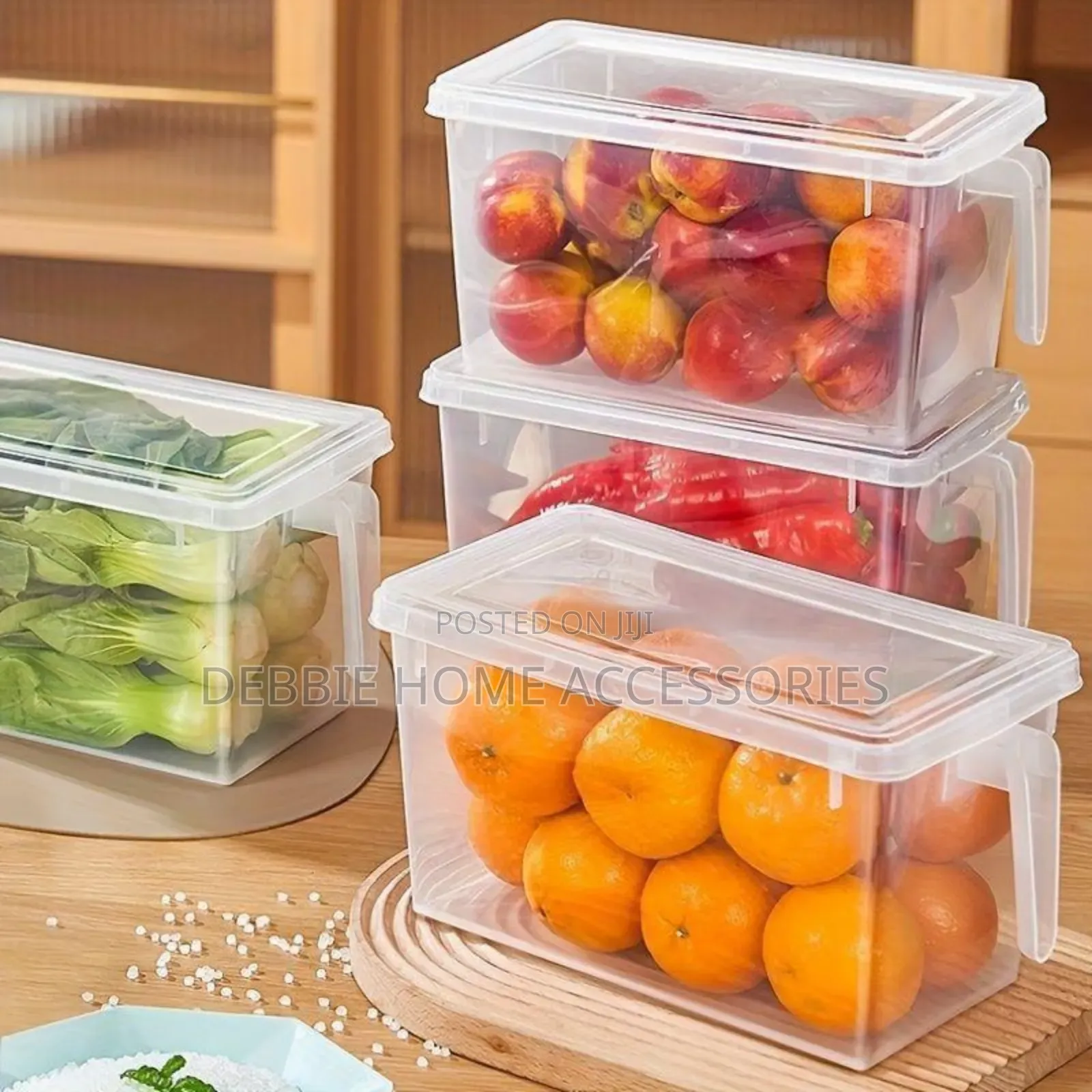 Stackable Refrigerator Storage Organizers -1set(3pcs)