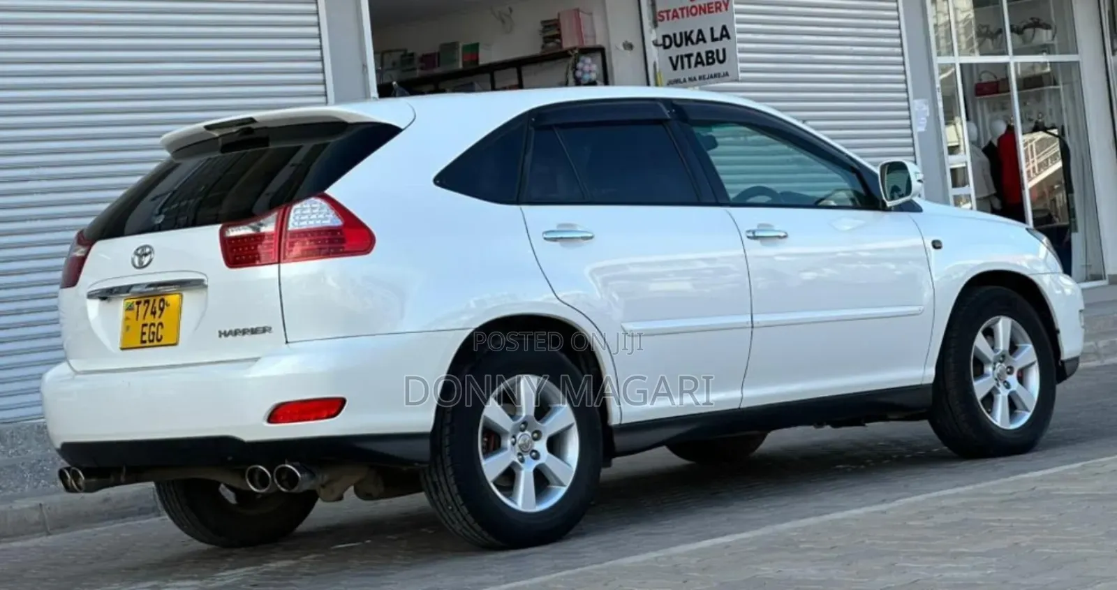 Toyota Harrier 2007 White