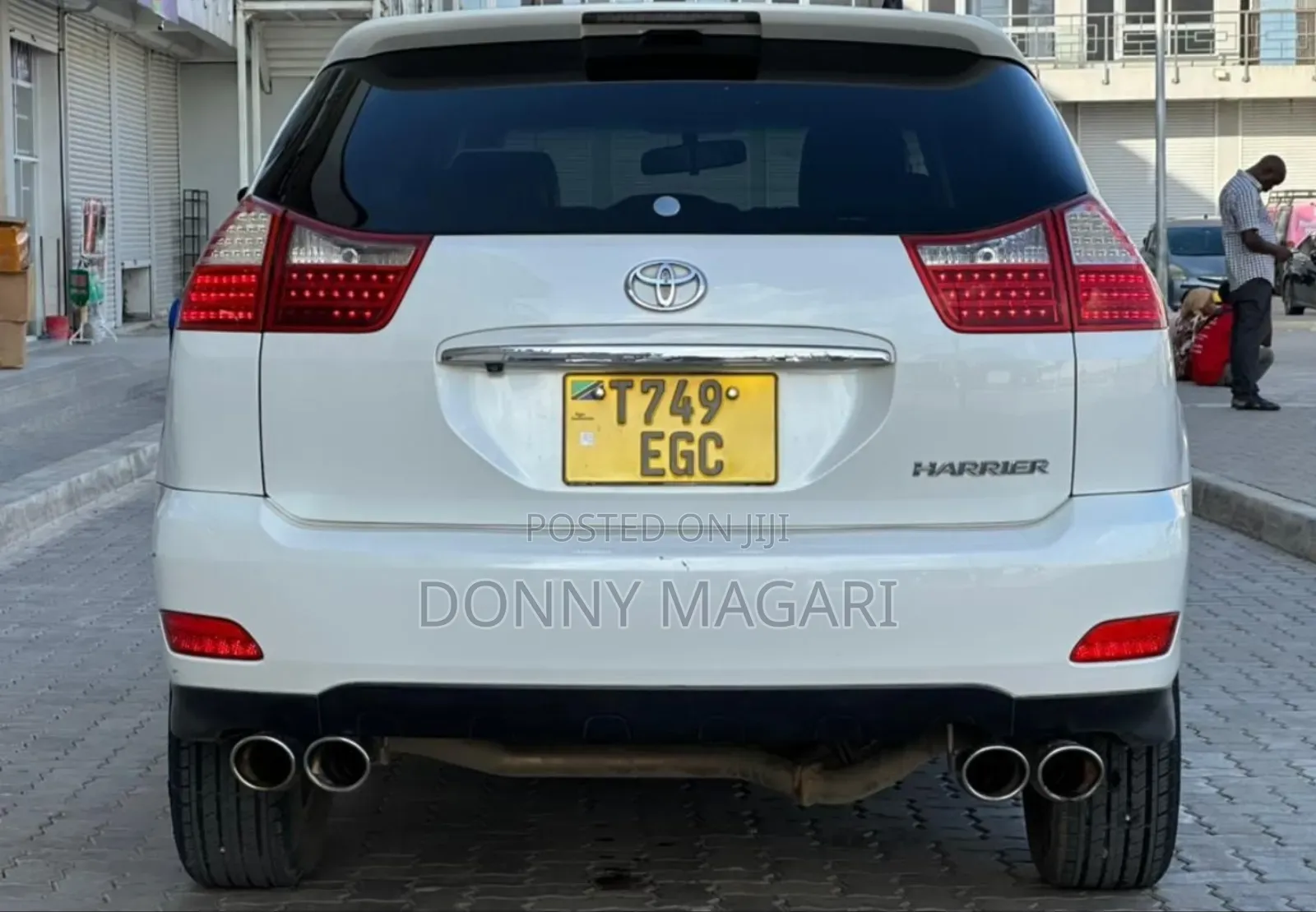 Toyota Harrier 2007 White
