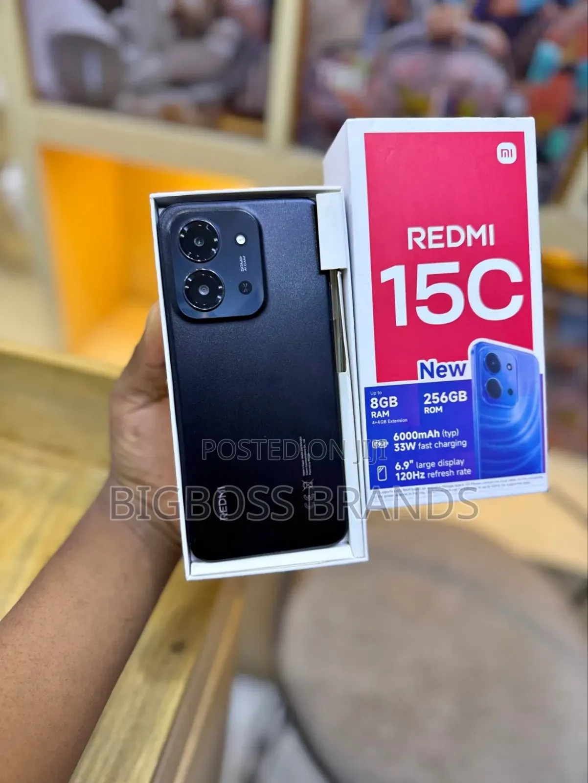 New Xiaomi Redmi 15C 4G 256 GB Black