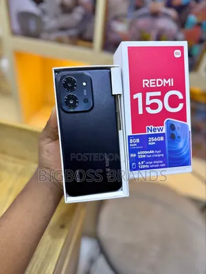 New Xiaomi Redmi 15C 4G 256 GB Black
