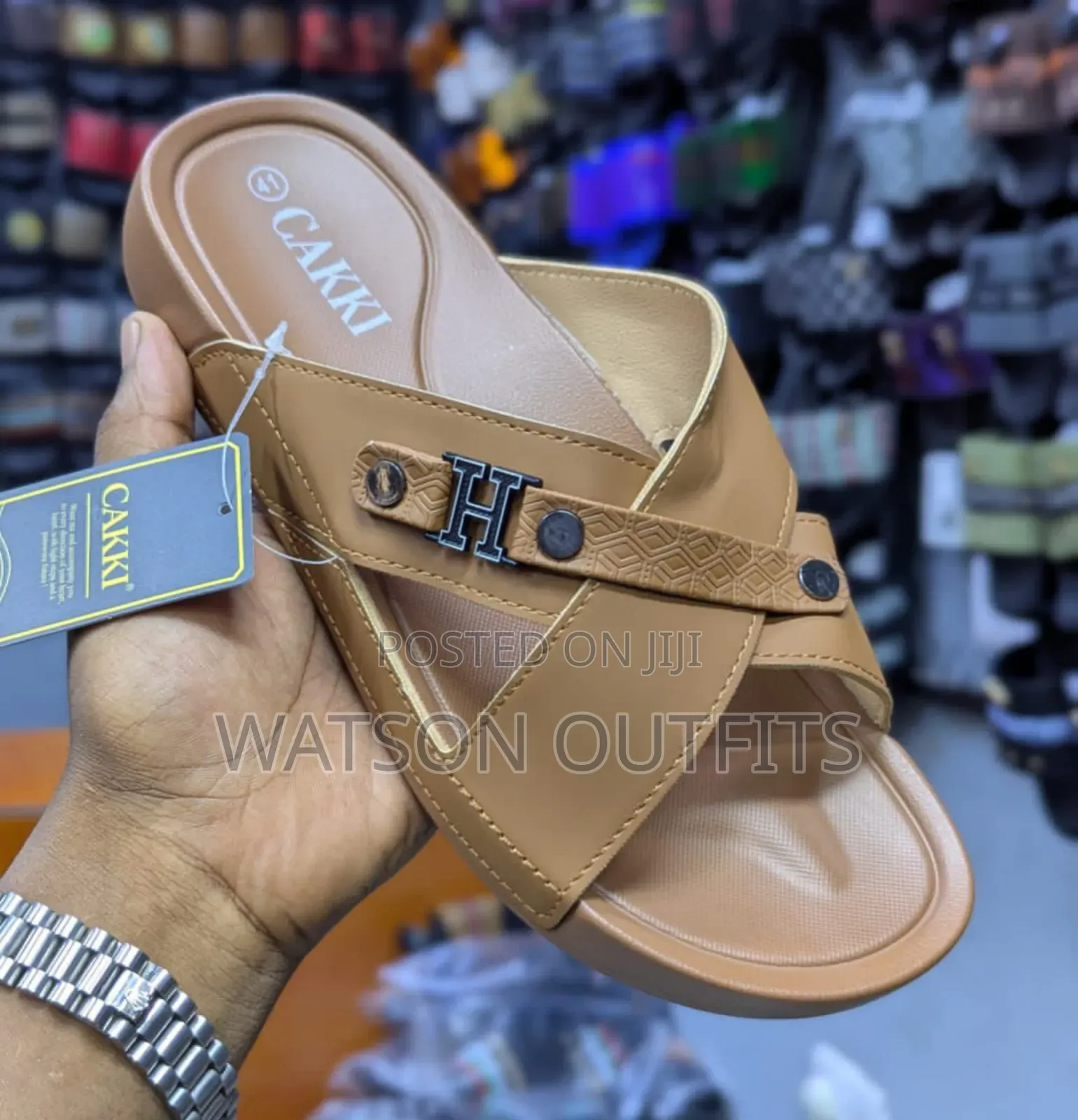 Cakki Brand New Men's Original Sandals Very Stylish