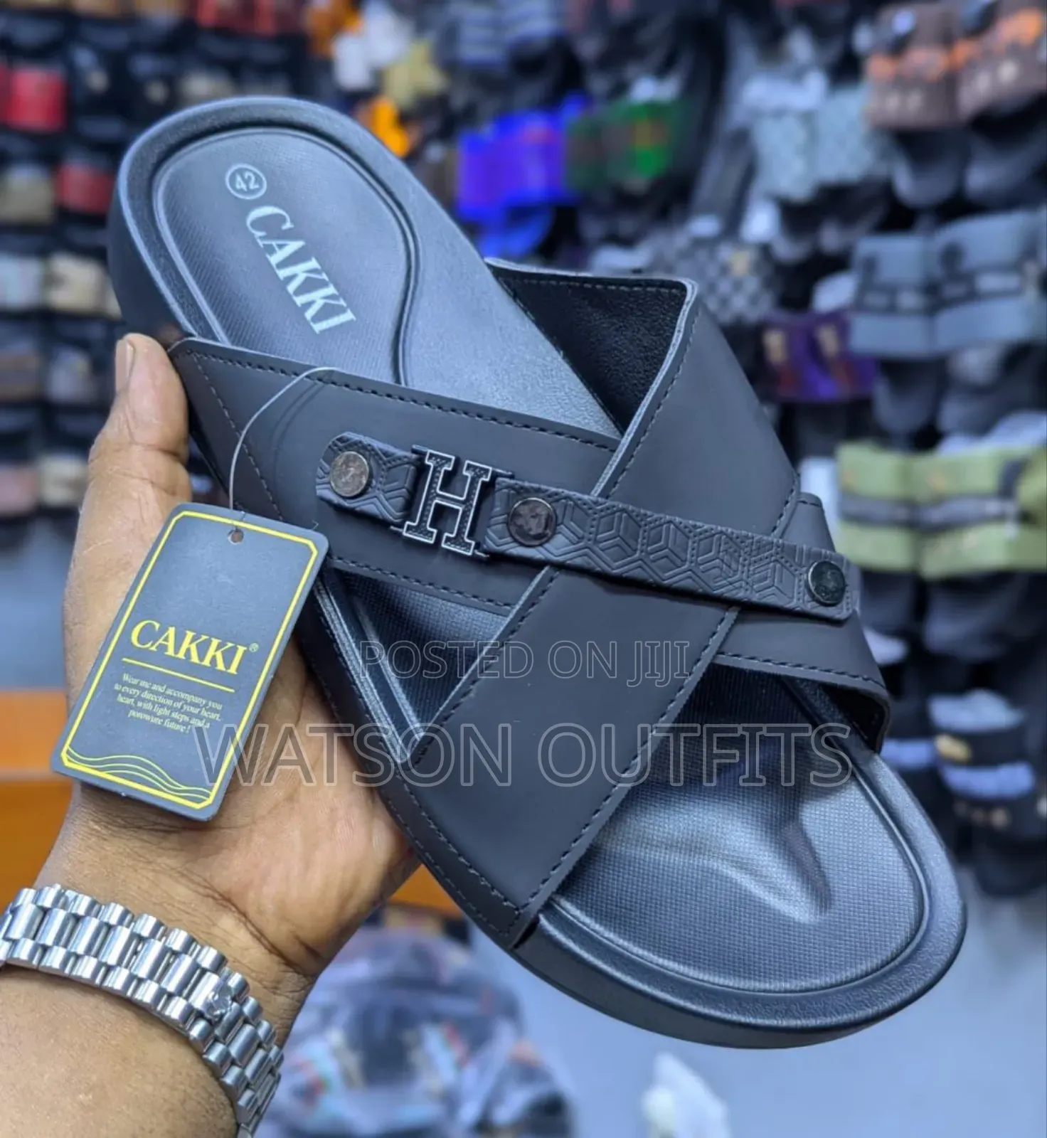 Cakki Brand New Men's Original Sandals Very Stylish