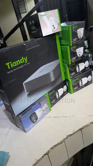 Tiandy CCTV Camera Kit (8 Cameras Full Set)
